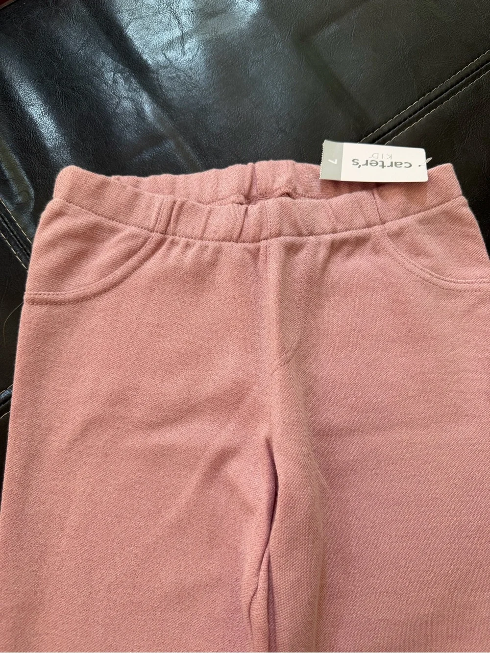 Carter's - Girl’s Sparkly Pink/Rose Leggings